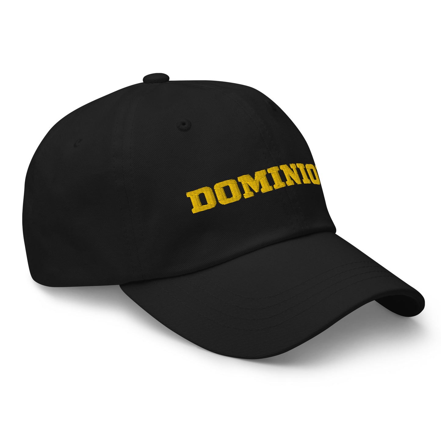 Embroidered  Dominion Network Gold Dad hat