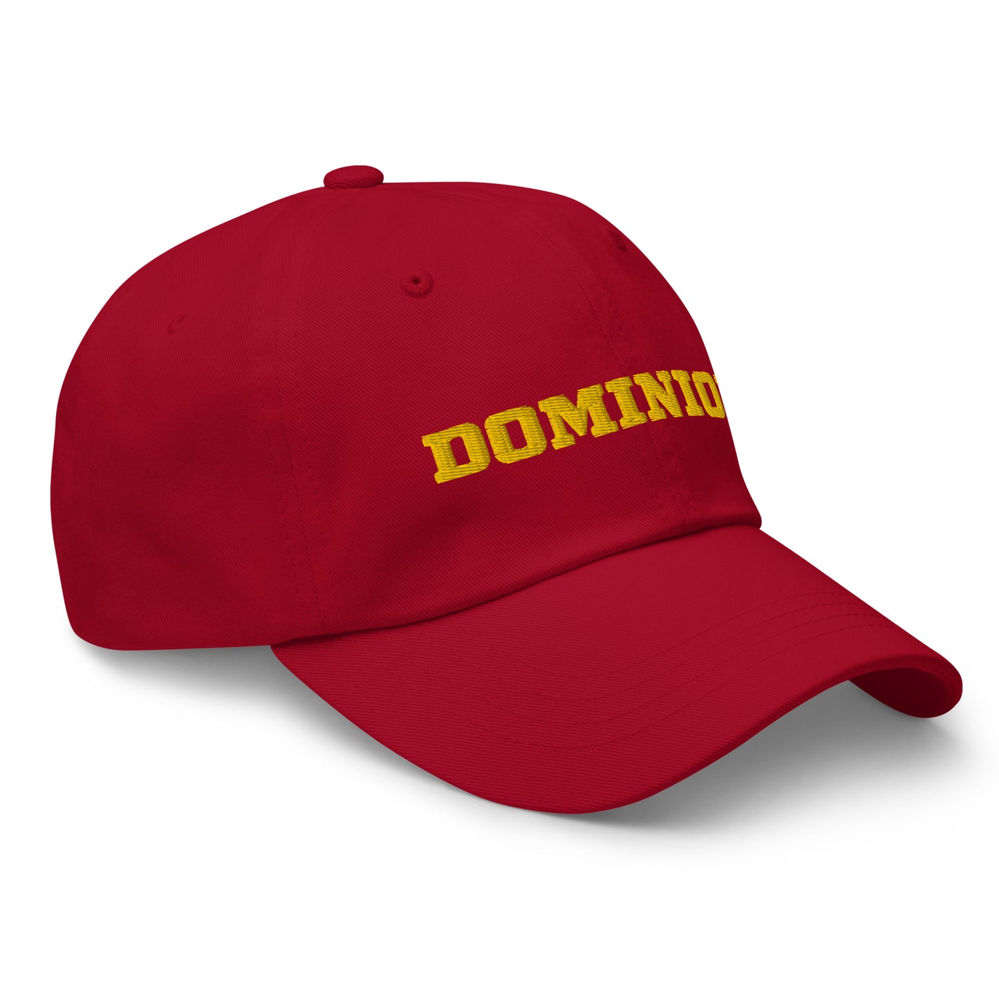 Embroidered  Dominion Network Gold Dad hat