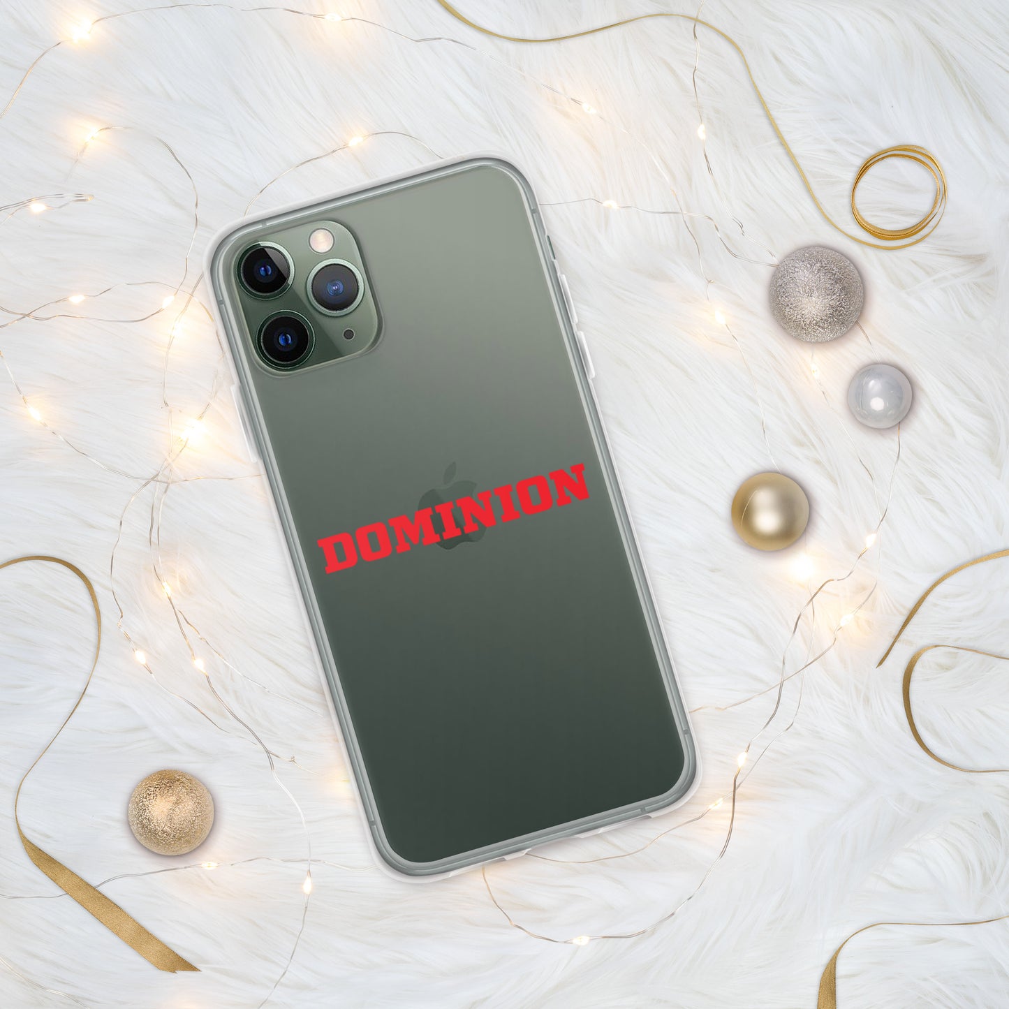 Dominion Red Clear Case for iPhone®