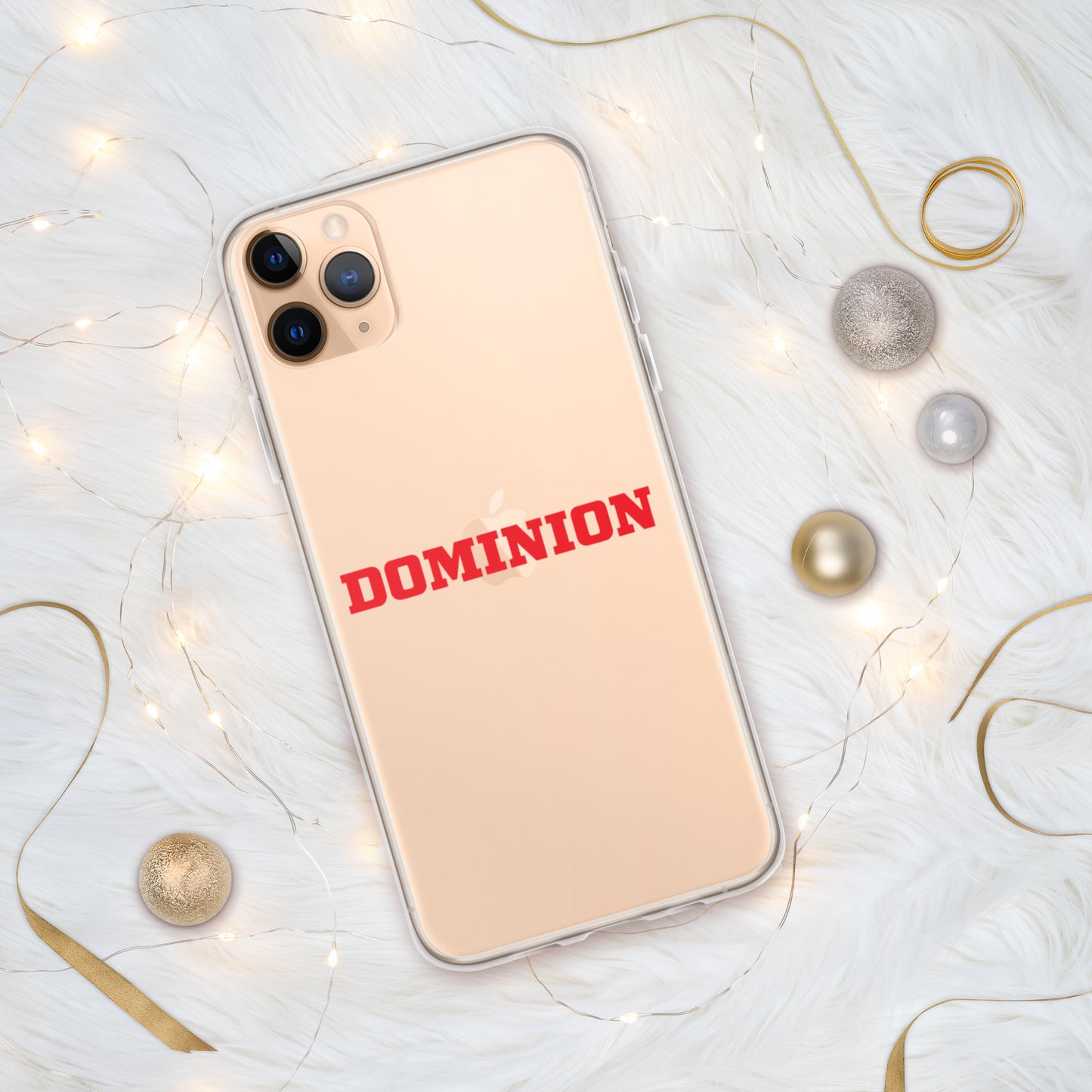 Dominion Red Clear Case for iPhone®
