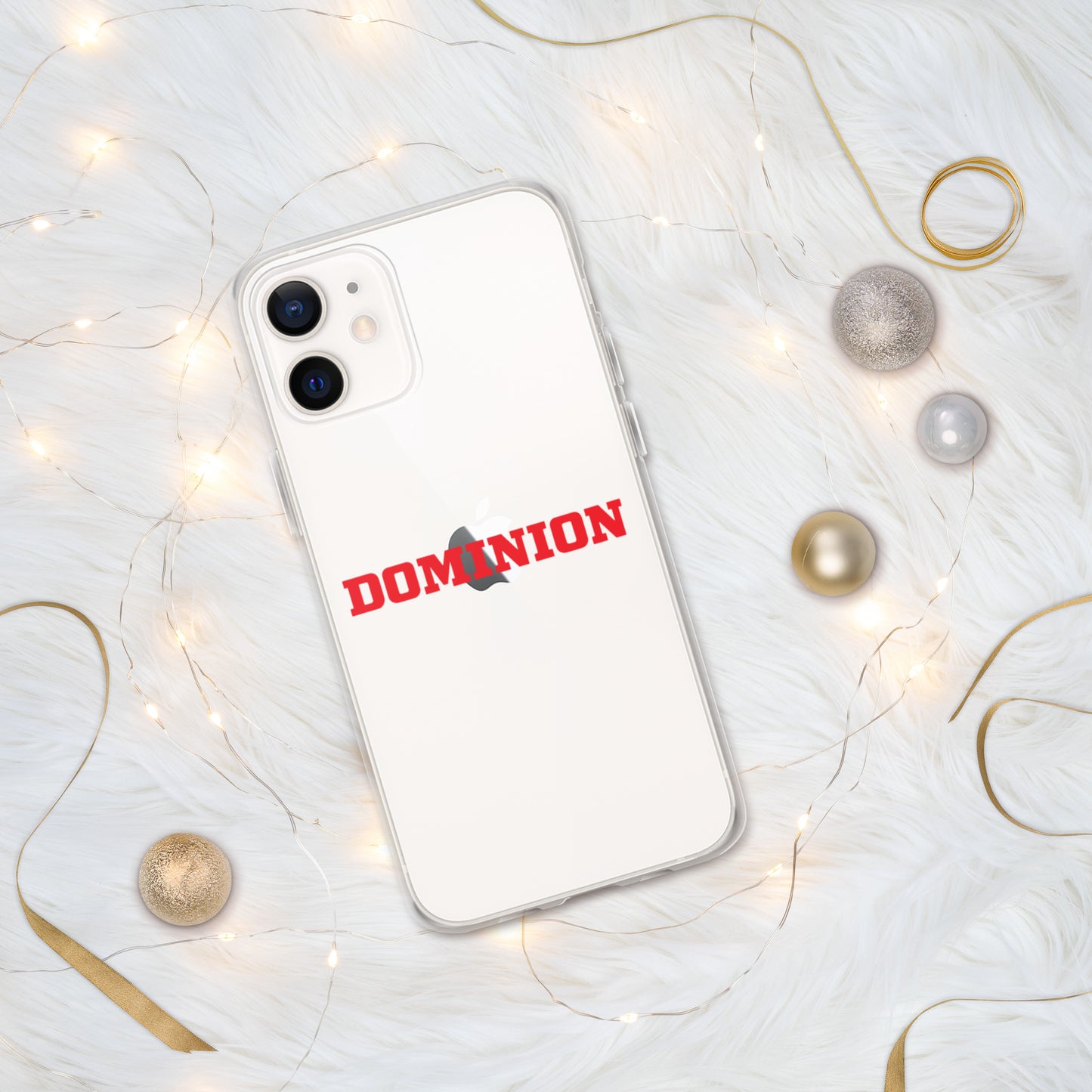 Dominion Red Clear Case for iPhone®