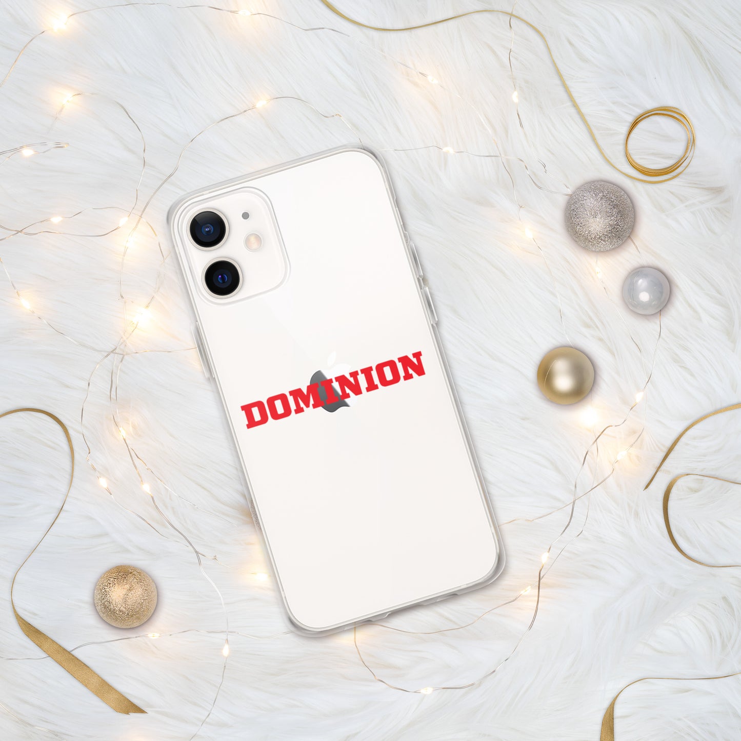 Dominion Red Clear Case for iPhone®