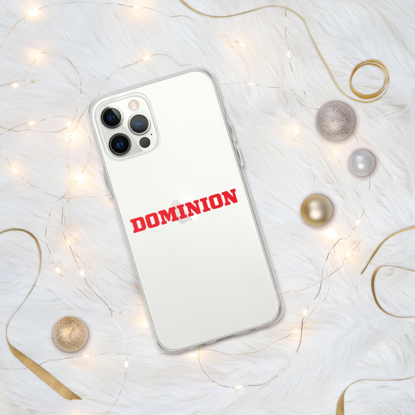 Dominion Red Clear Case for iPhone®