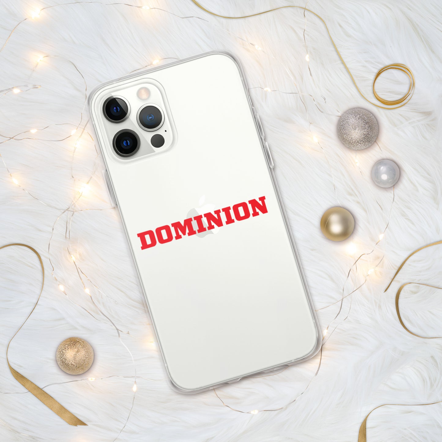Dominion Red Clear Case for iPhone®