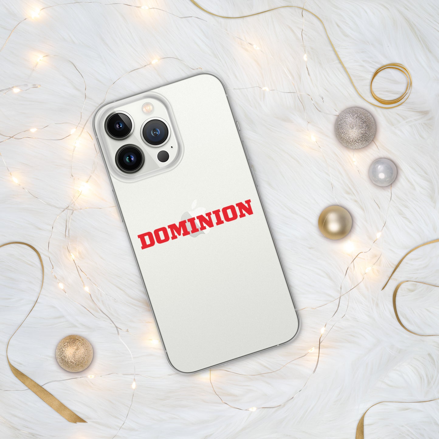 Dominion Red Clear Case for iPhone®