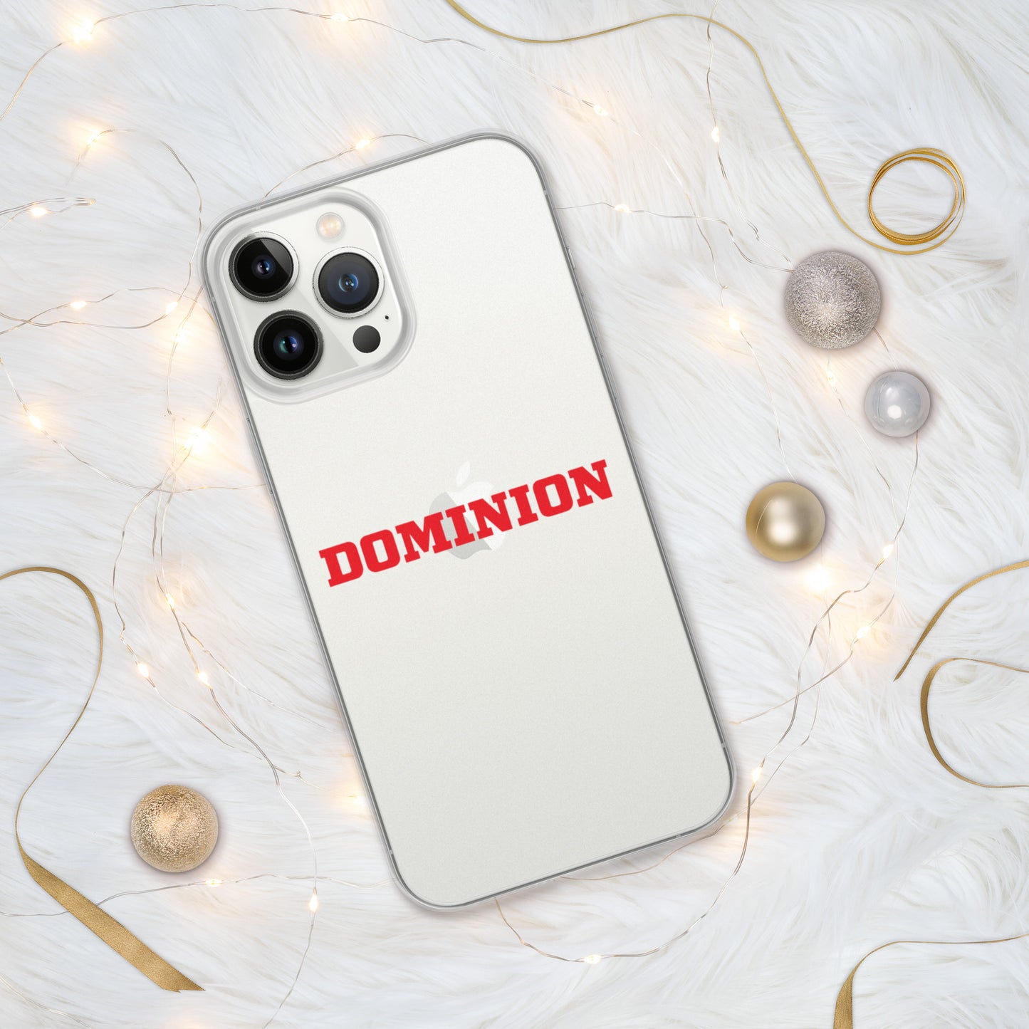 Dominion Red Clear Case for iPhone®