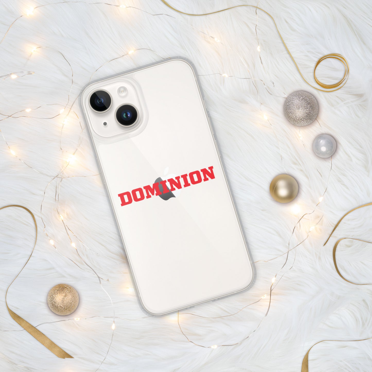 Dominion Red Clear Case for iPhone®