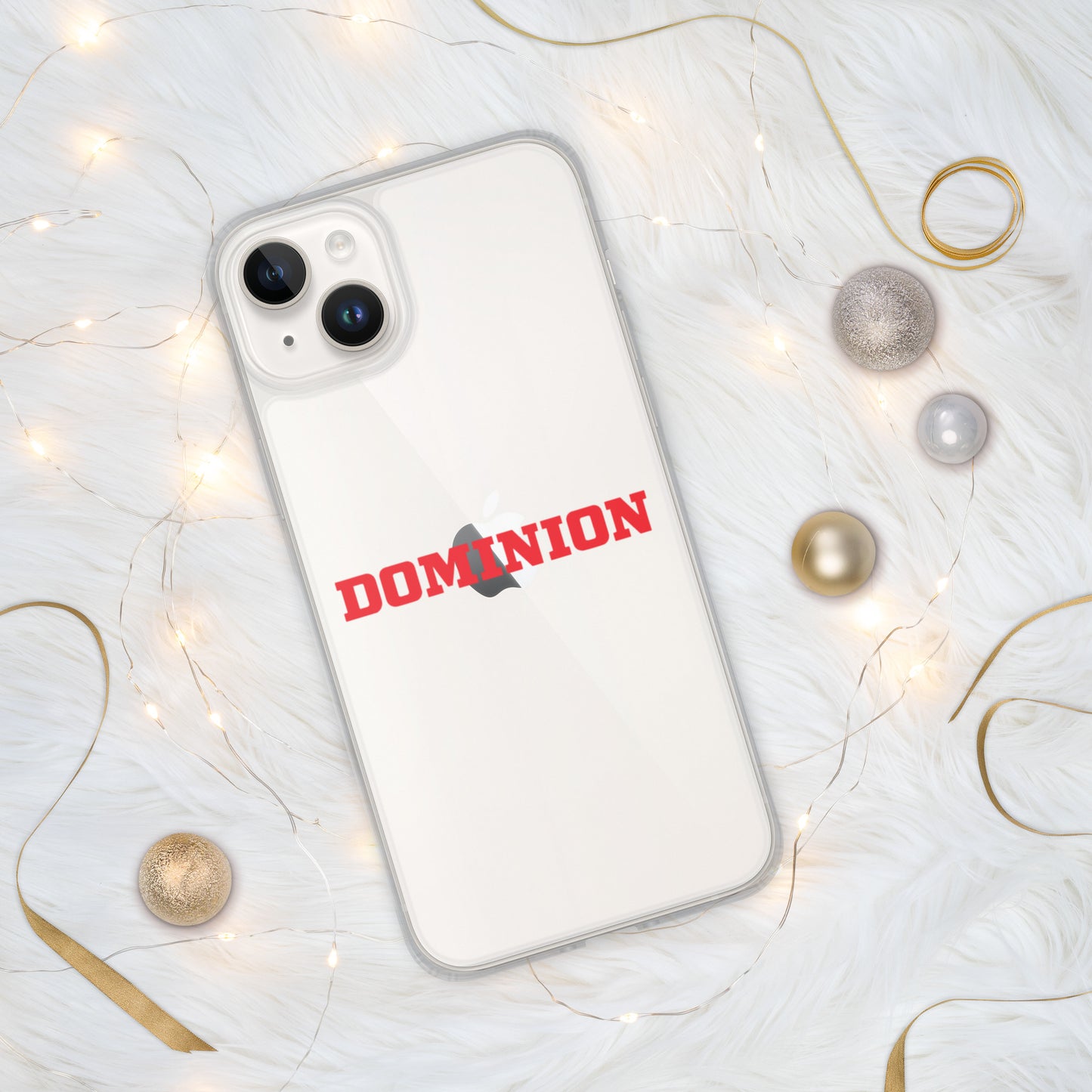 Dominion Red Clear Case for iPhone®