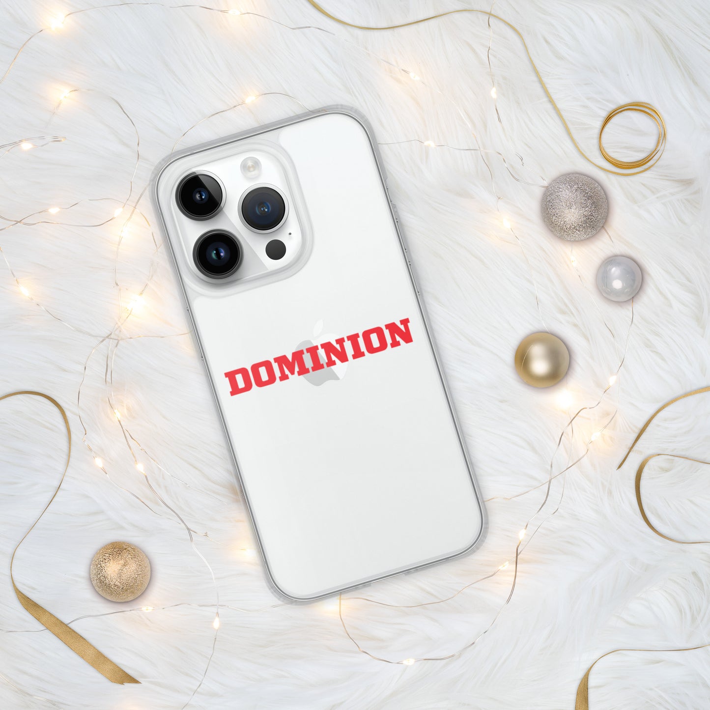Dominion Red Clear Case for iPhone®