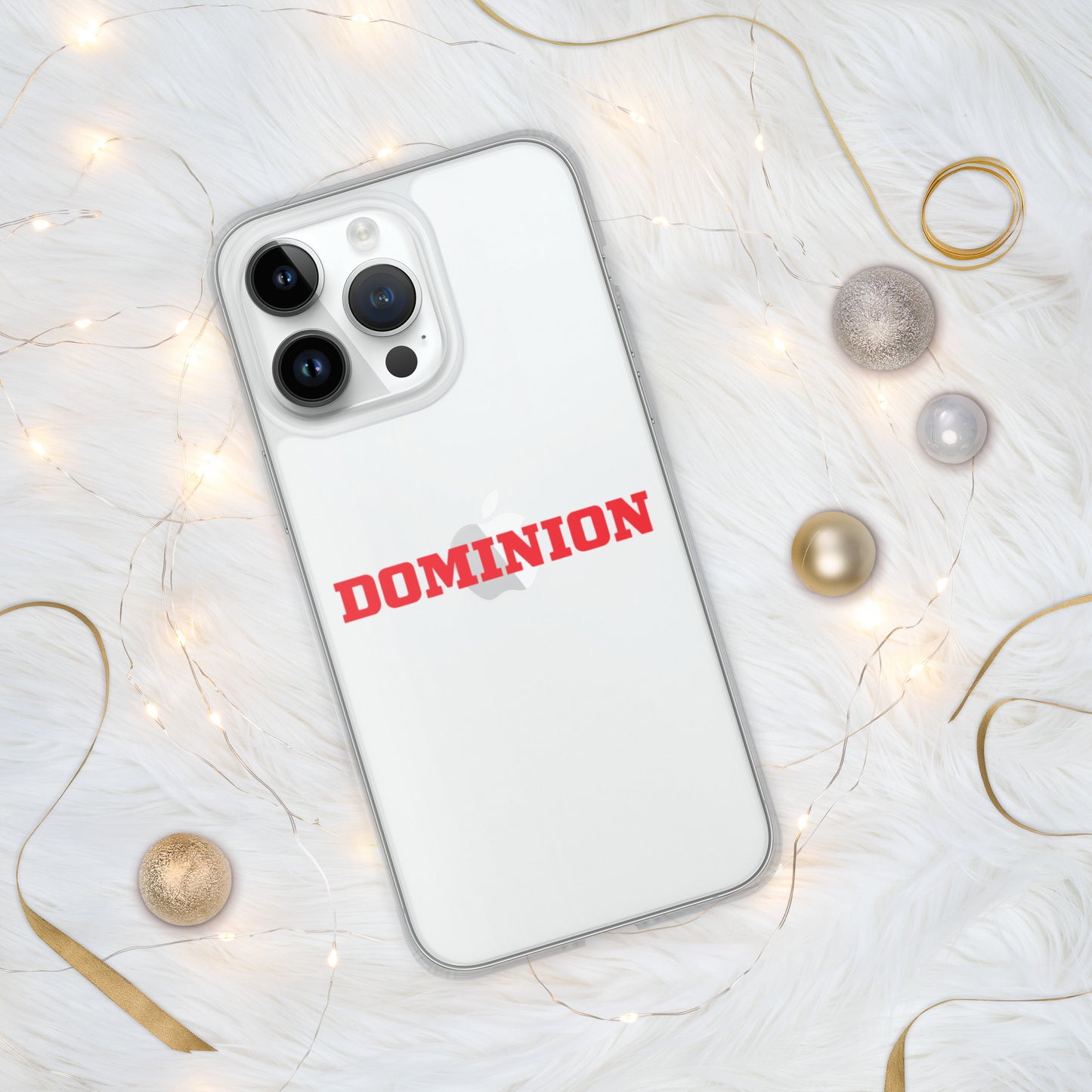 Dominion Red Clear Case for iPhone®