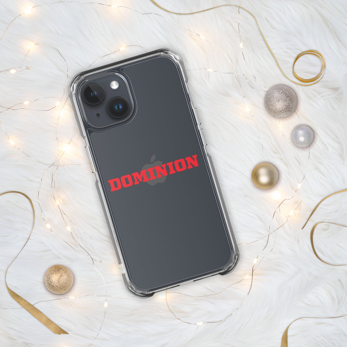 Dominion Red Clear Case for iPhone®