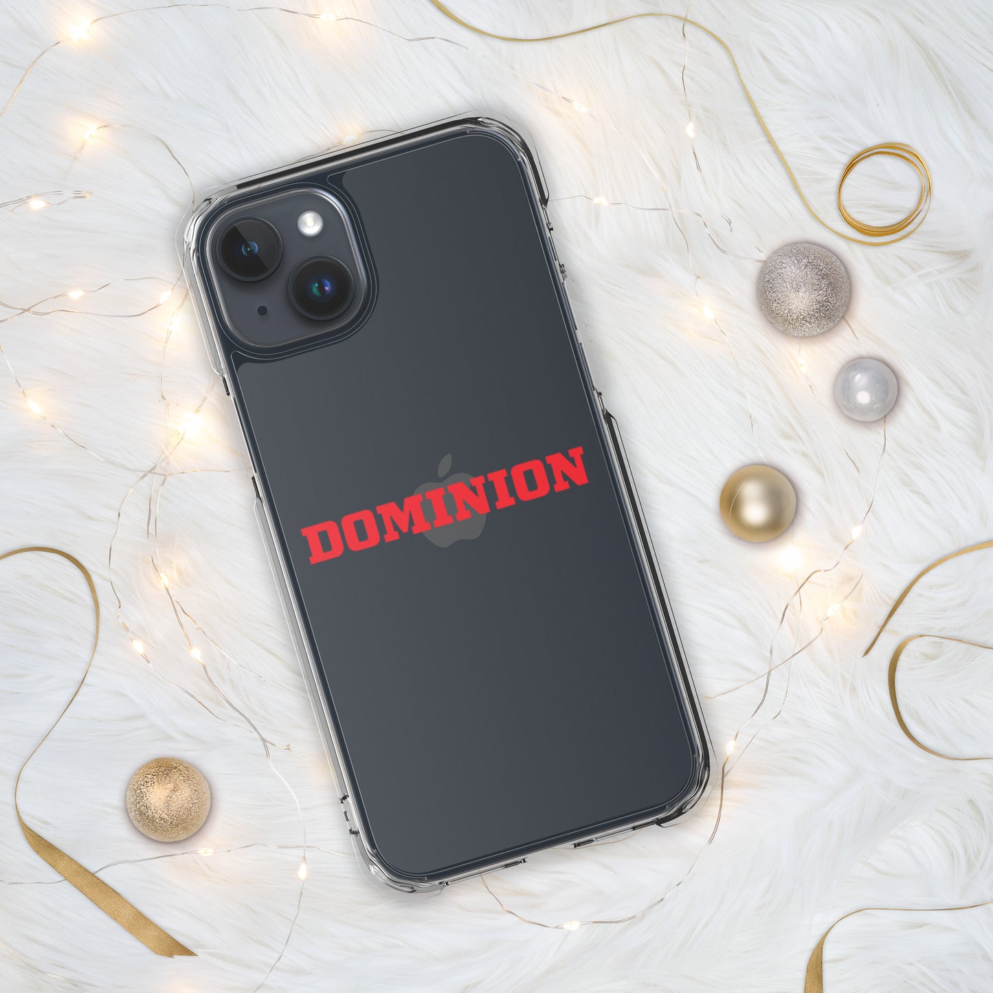 Dominion Red Clear Case for iPhone®