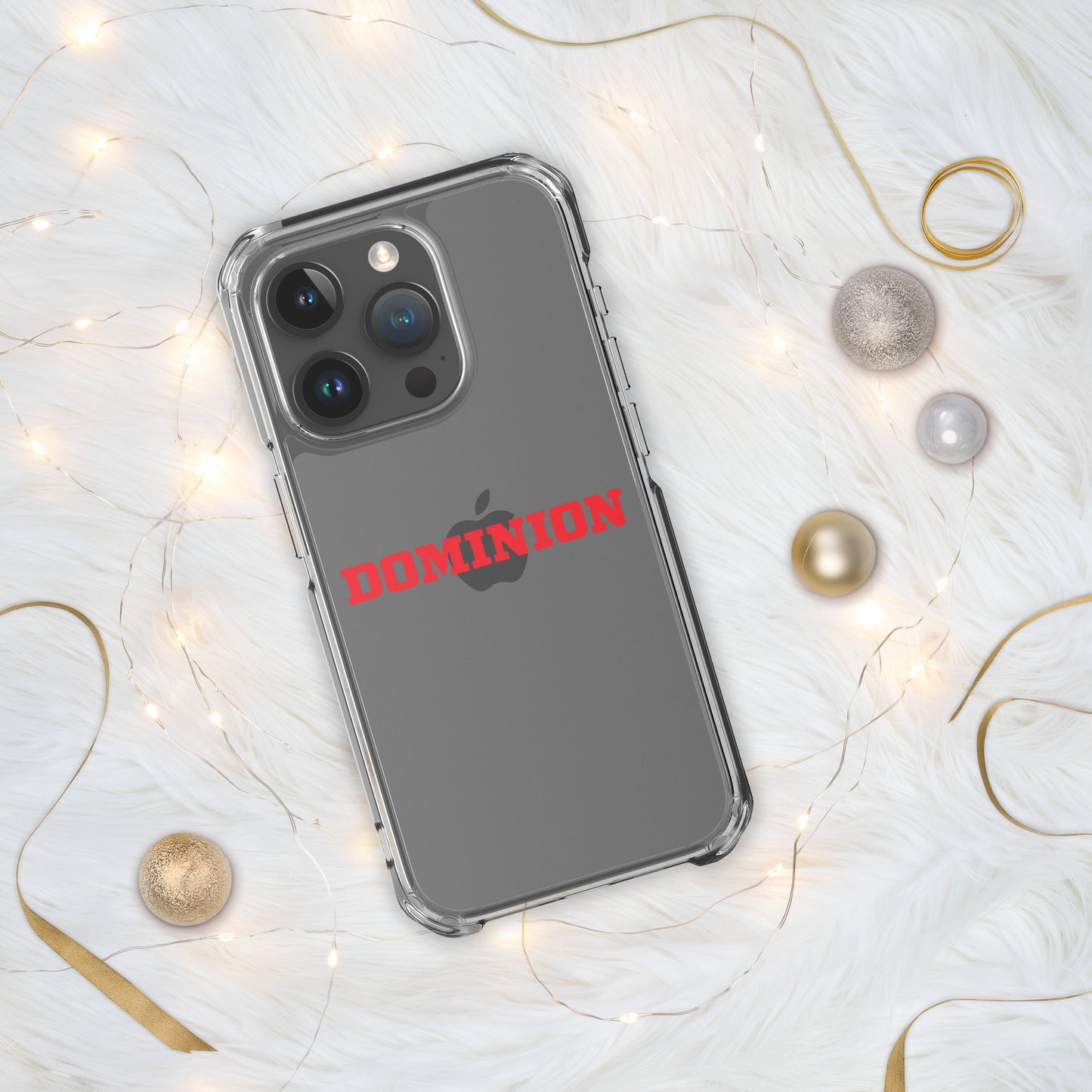 Dominion Red Clear Case for iPhone®