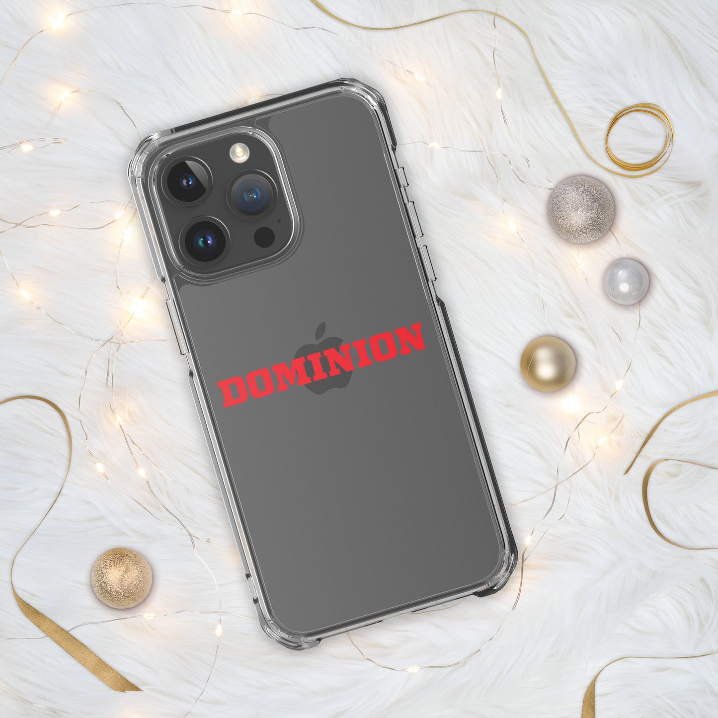 Dominion Red Clear Case for iPhone®