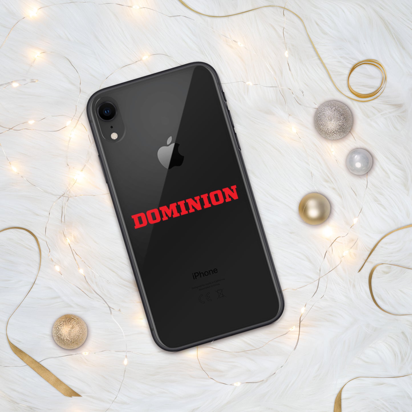 Dominion Red Clear Case for iPhone®