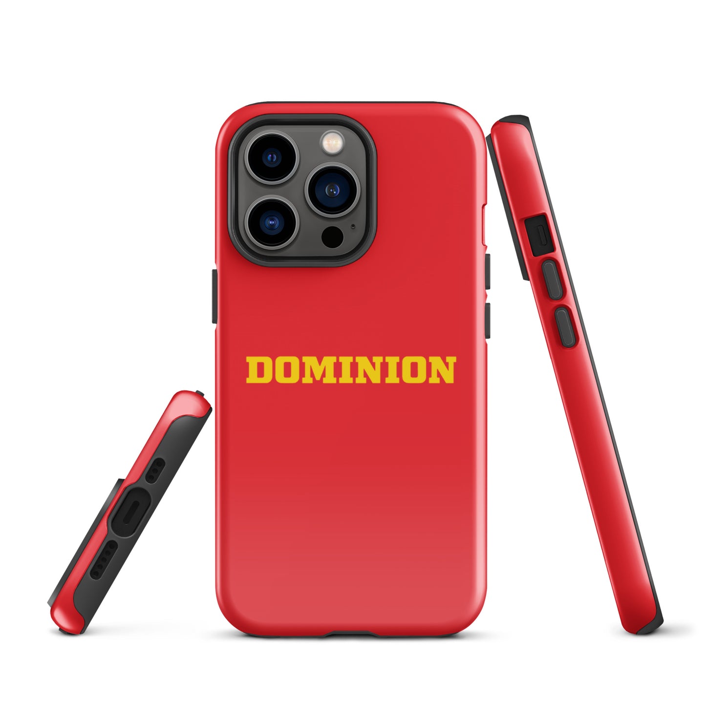 Dominion Gold-Red Tough Case for iPhone®