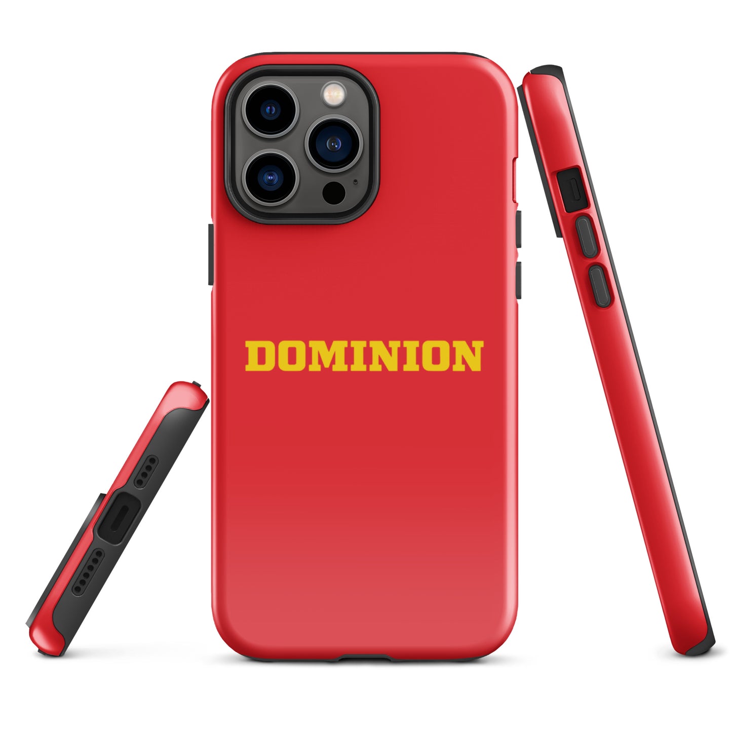 Dominion Gold-Red Tough Case for iPhone®