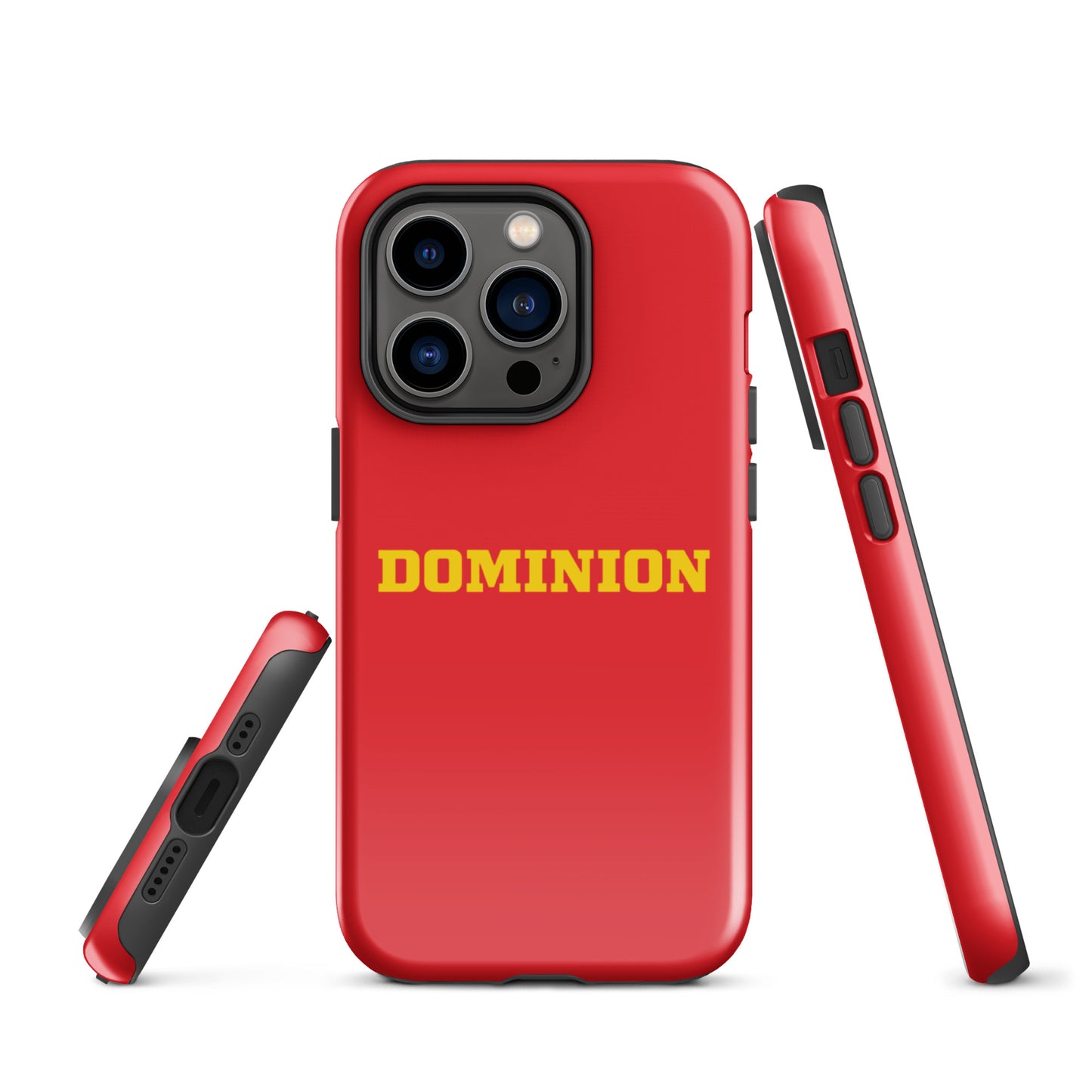 Dominion Gold-Red Tough Case for iPhone®