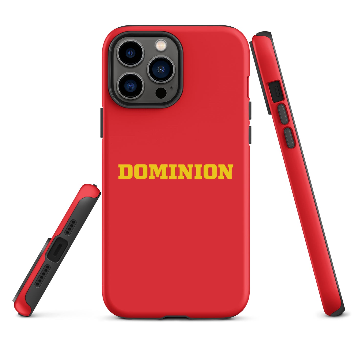 Dominion Gold-Red Tough Case for iPhone®