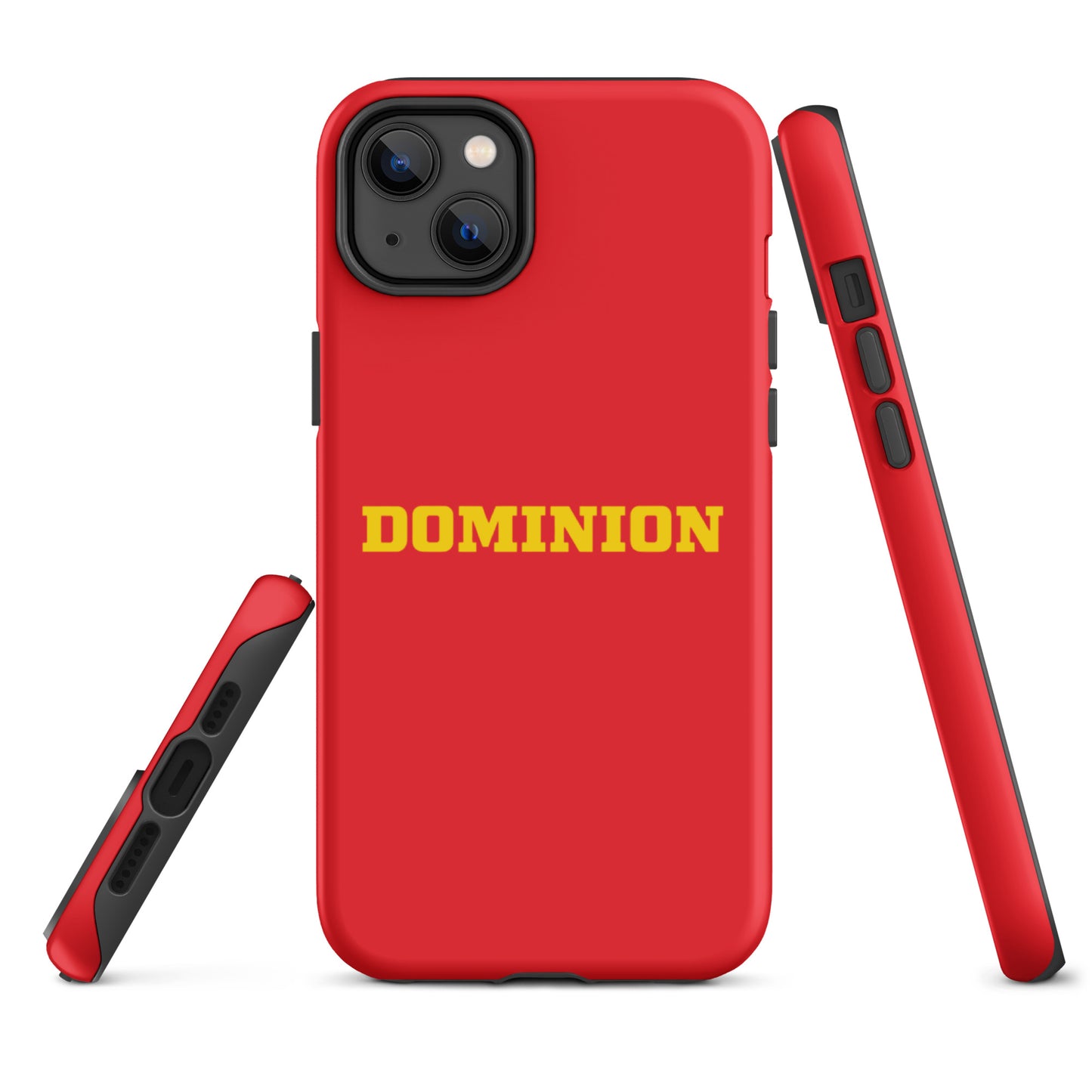Dominion Gold-Red Tough Case for iPhone®