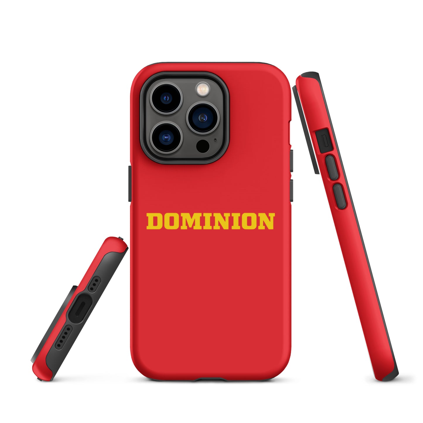 Dominion Gold-Red Tough Case for iPhone®