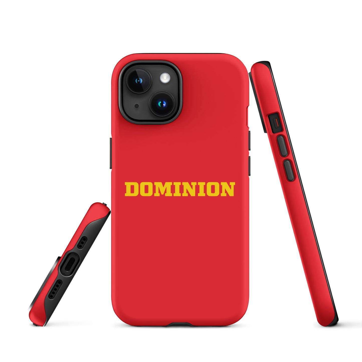 Dominion Gold-Red Tough Case for iPhone®