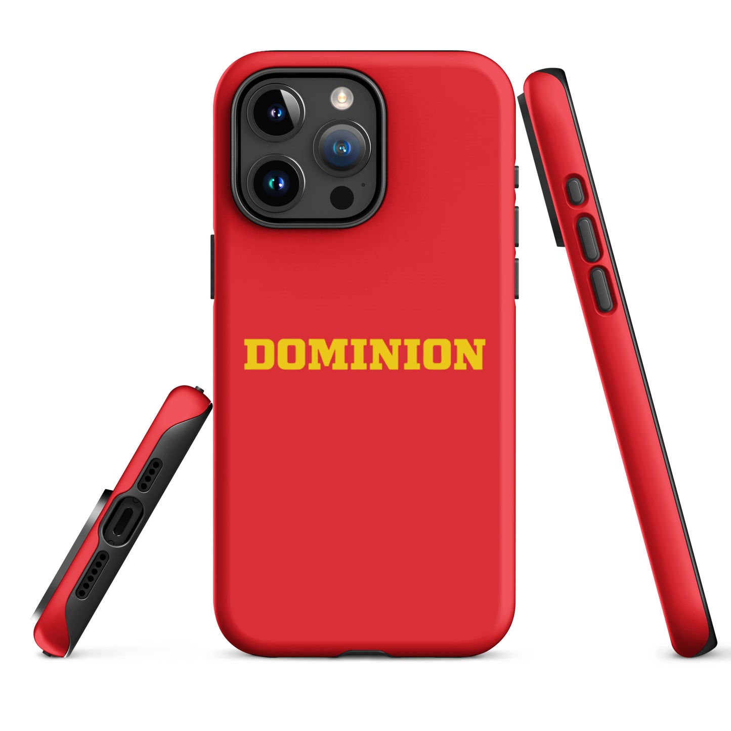 Dominion Gold-Red Tough Case for iPhone®