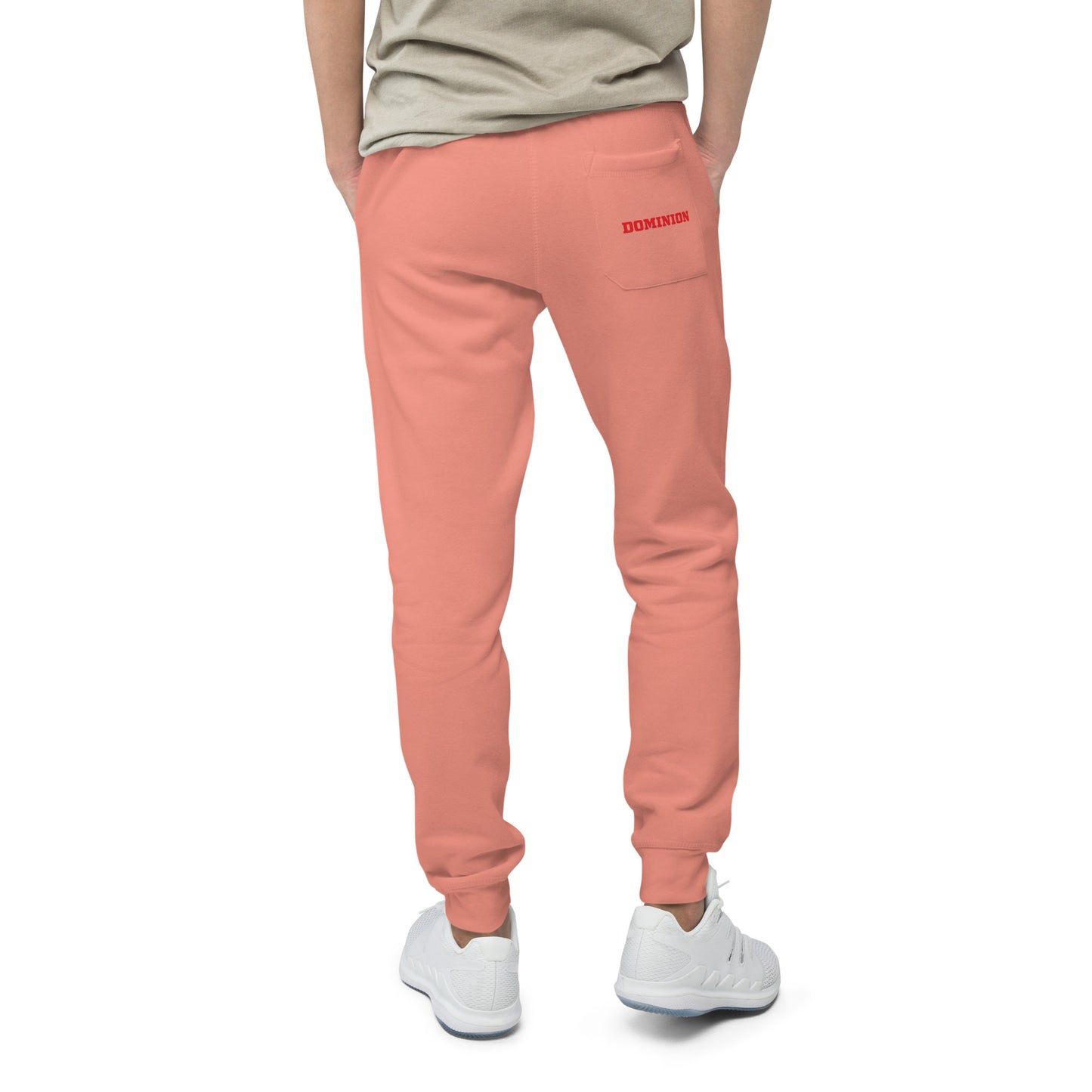 Dominion Red Unisex Fleece Sweatpants