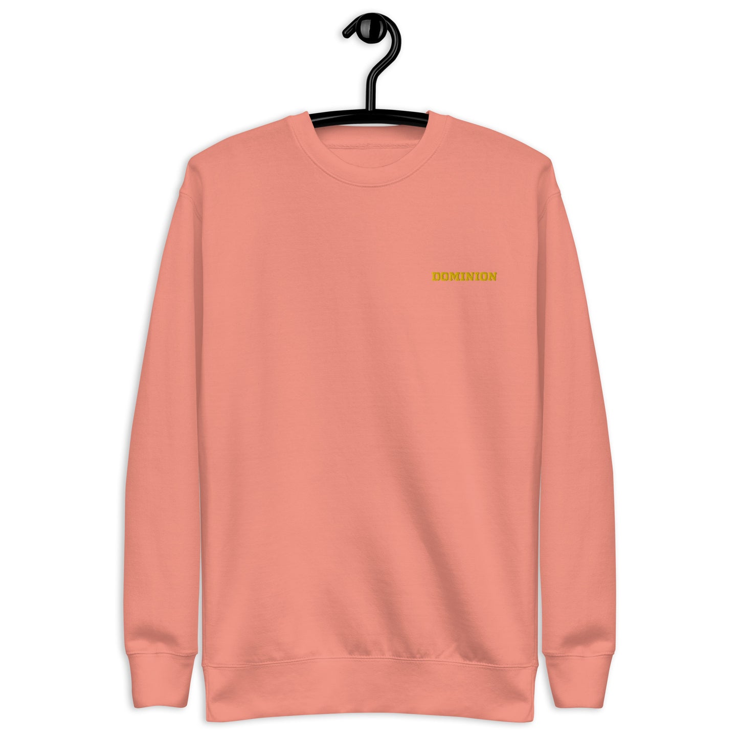 Embroidered Dominion Network Gold Unisex Premium Sweatshirt